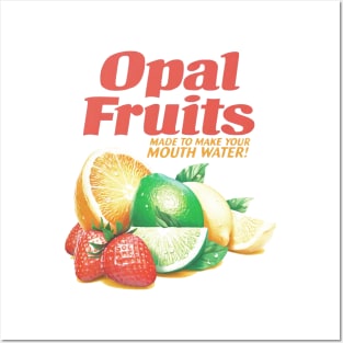 Retro Opal Fruits Sweets Posters and Art